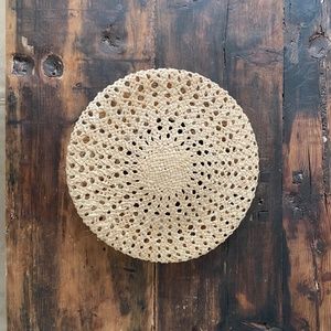 Oseree Raffia Beret Size 56